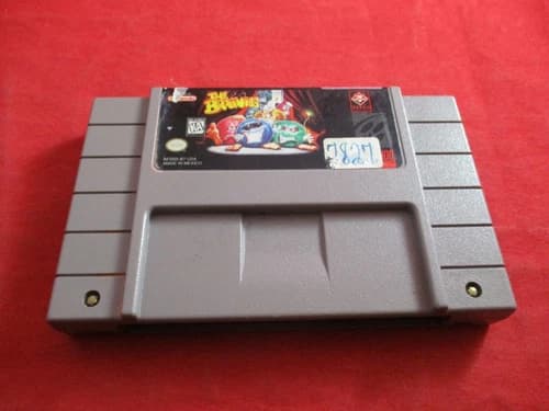 The Brainies Super Nintendo SNES game WORKS!