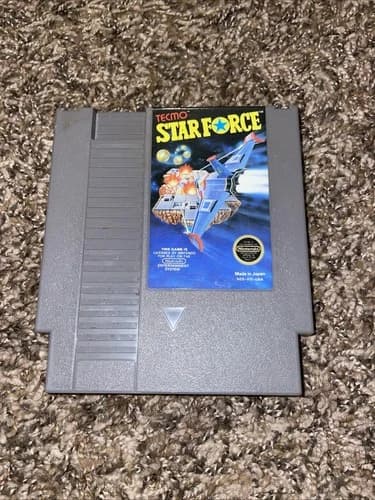 Star Force (Nintendo Entertainment System NES) Tested & Working Authentic