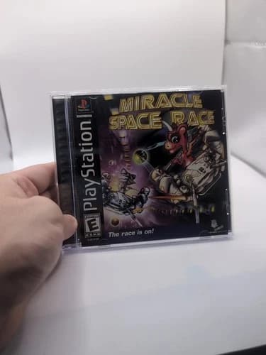 Miracle Space Race PlayStation 1 PS1 Complete in Box