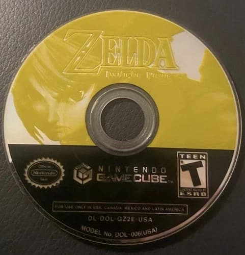 Legend of Zelda: Twilight Princess (Nintendo GameCube, 2006) Disc Only - Tested