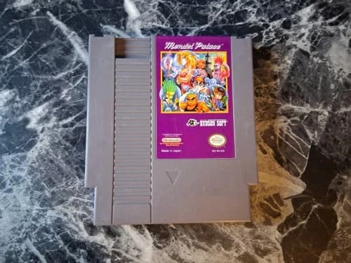 Mendel Palace Nintendo NES Authentic Tested Contacts Cleaned