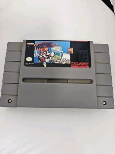 Vintage Mario Paint Super Nintendo SNES Game Cartridge