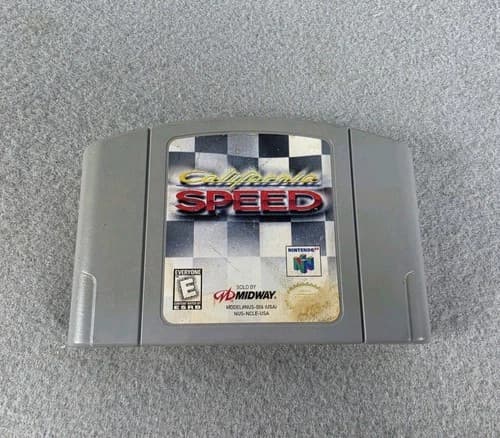 California Speed (Nintendo 64, Midway) N64 CARTRIDGE ONLY TESTED
