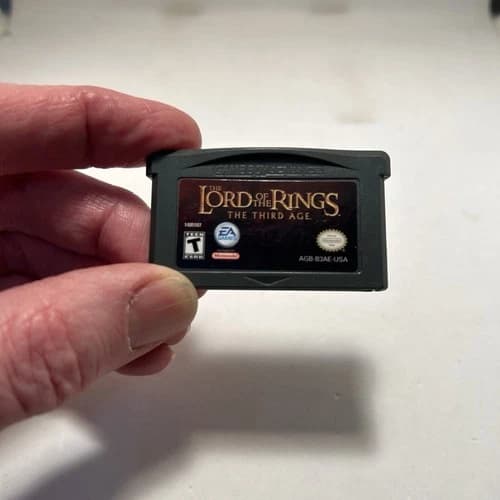 The Lord of the Rings: The Third Age (Game Boy Advance, 2004) Authentic Tested!