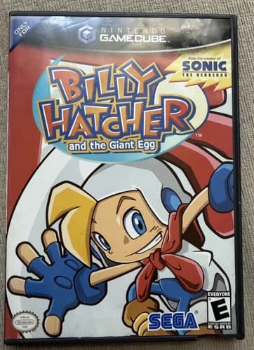 Billy Hatcher and the Giant Egg Nintendo GameCube CIB Complete Box Manual Tested