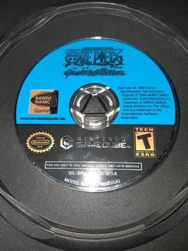 One Piece: Grand Adventure for Nintendo GameCube DISC ONLY Tested