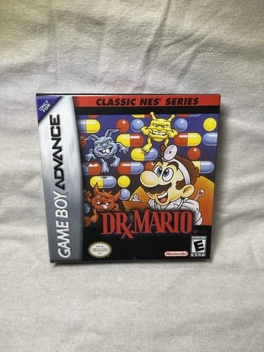 Dr Mario Classic NES Series Gameboy Advance - Complete, Tested!