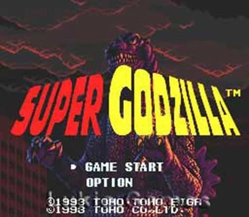 Super Godzilla - SNES