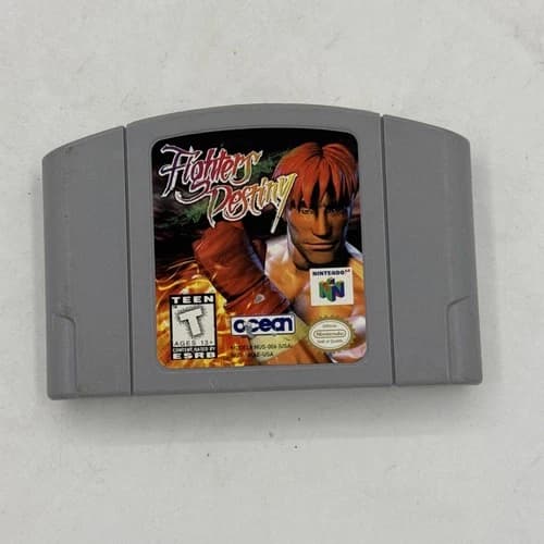 Fighters Destiny N64 (Nintendo 64, 1997) Authentic, Cart Only Tested