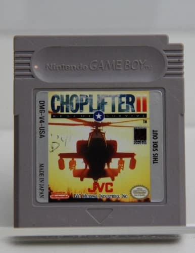 Choplifter II 2 Rescue Survive (Gameboy, 1991) Cartridge Only AUTHENTIC, TESTED