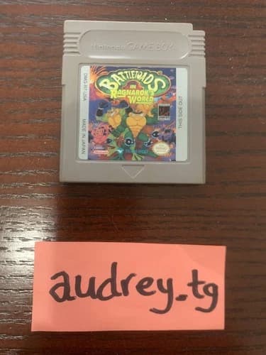 Battletoads in Ragnarok's World - Nintendo Game Boy - TESTED AND WORKING