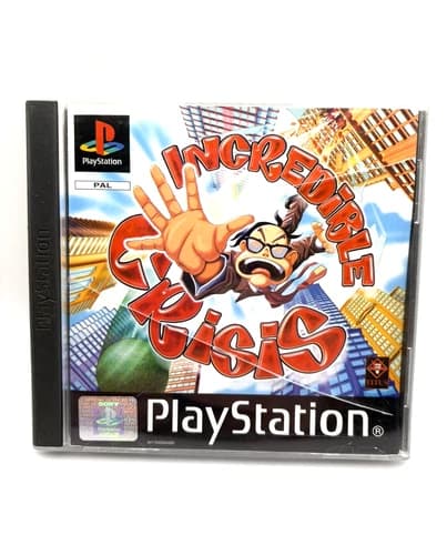 🟠Incredible Crisis - Playstation 1 PS1 - Complete with Manual