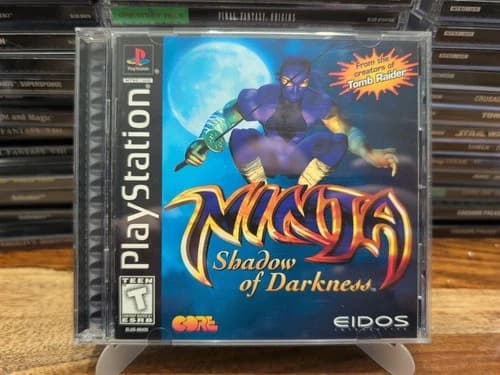 Ninja: Shadow of Darkness (Sony PlayStation 1, 1998) PS1 Complete w/ Reg Card