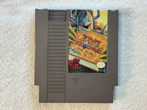 Zoda's Revenge: Star Tropics II (Nintendo Entertainment System, 1994) NES Cart