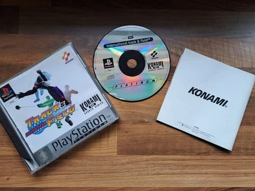 sony playstation ps1 international track and field game