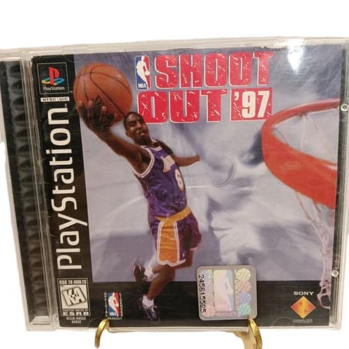 NBA Shootout 97 -Sony PlayStation 1 PS1- CIB Complete Tested Video Game
