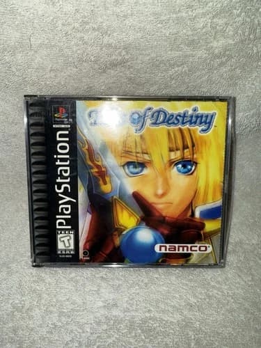 Tales of Destiny (Sony PlayStation 1, 1998) PS1 CIB Tested & Working W/ Reg Card