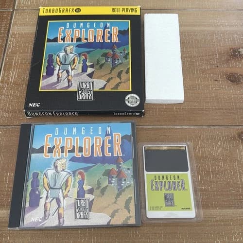Dungeon Explorer (Turbo Grafx 16 tg16) Complete in box w/foam CIB