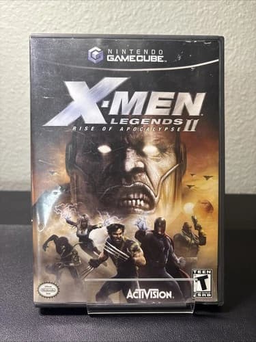 X-Men Legends II: Rise of Apocalypse (Nintendo GameCube, 2005) CIB Tested Works