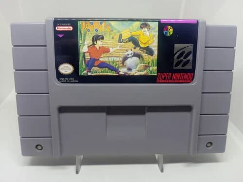 Ranma 1/2 Hard Battle (Super Nintendo SNES) Reconditioned! Authentic!