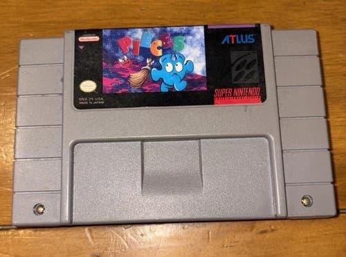 Super Nintendo SNES Entertainment System Cartridge, 1994 Pieces, Cartridge Only