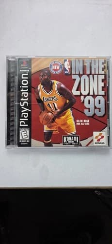 NBA: In the Zone '99 (Sony PlayStation 1 1999 PS1 Complete Tested PS1 Video Game