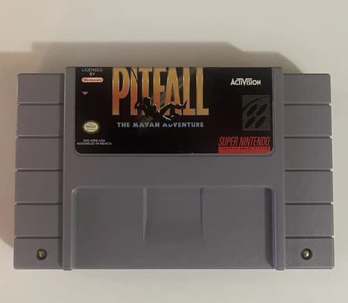 Activision Pitfall: The Mayan Adventure (Super Nintendo SNES) NTSC-U/C US/CA