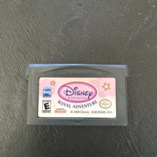 Disney Princess Royal Adventure GBA Game Boy Advance Cartridge Only Tested