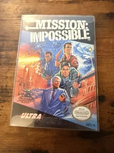 Mission Impossible. Nintendo entertainment system. CIB