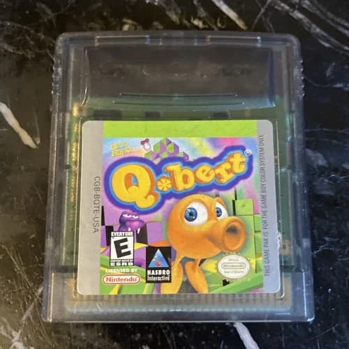Q-bert Game Boy 1998 Nintendo Game Boy Color Cartridge ONLY EUC