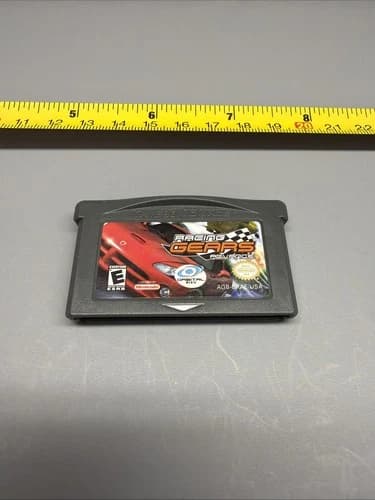 Racing Gears Advance Nintendo Game Boy Advance Authentic - Tested And Works