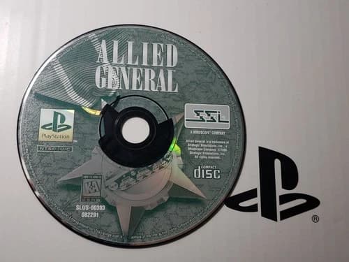 --DISC ONLY-- Allied General (PlayStation 1, PS1)