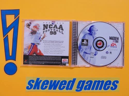 Madden NFL 98 - cib - PS1 PlayStation 1 Sony