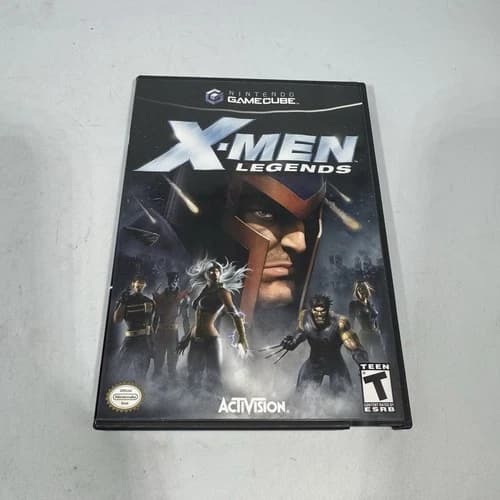 X-Men Legends (Nintendo GameCube, 2004) Game Complete CIB w/ Manual