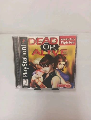 Dead or Alive CIB ps1 (Sony PlayStation 1, 1998) Complete and Tested w/ Reg Card