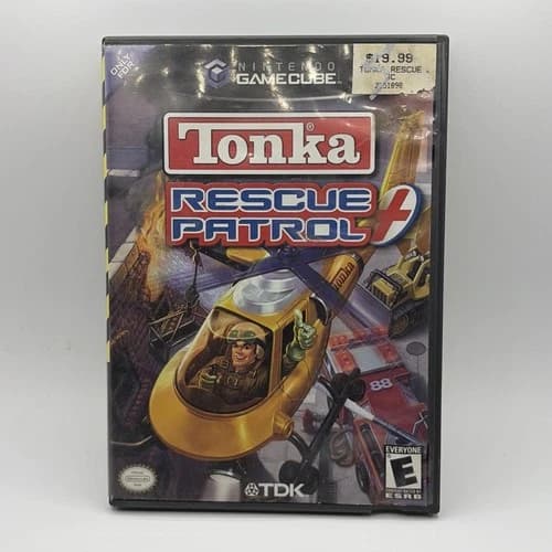 Tonka Rescue Patrol Nintendo Gamecube TESTED FAST SHIPPING