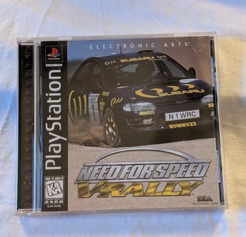 Need For Speed V Rally (PS1 PlayStation 1) Complete In Box. Great condition!
