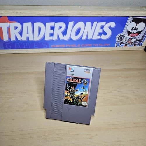 Cabal (Nintendo NES, 1990) Authentic