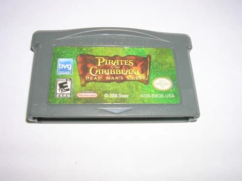 Pirates of the Caribbean Dead Man's Chest (Game Boy Advance GBA) Original Game