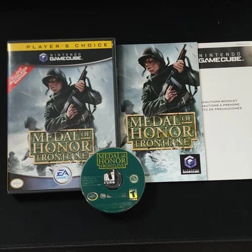 Medal of Honor Frontline GameCube CIB NTSC-U/C Tested