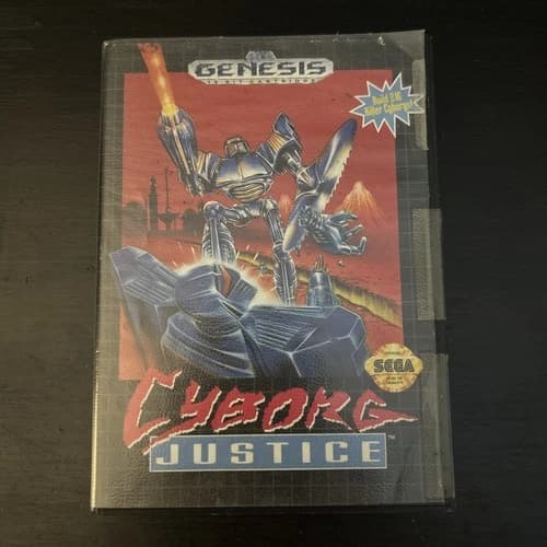Cyborg Justice (Sega Genesis, 1993) CIB Tested