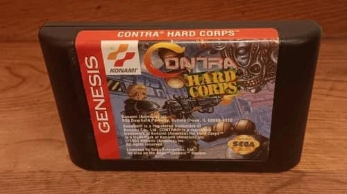Contra: Hard Corps (Sega Genesis 1994) - CARTRIDGE ONLY Tested And Working