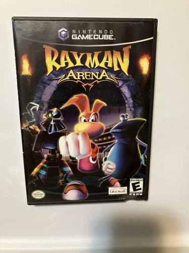 Rayman Arena Nintendo GameCube Complete With Manual In Case CIB- Tested