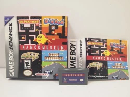 Namco Museum (Game Boy Advance | GBA) Complete in Box CIB