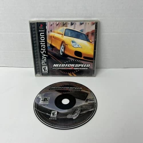 Need for Speed Porsche: Unleashed PlayStation PS1 Video Game Classic Racing
