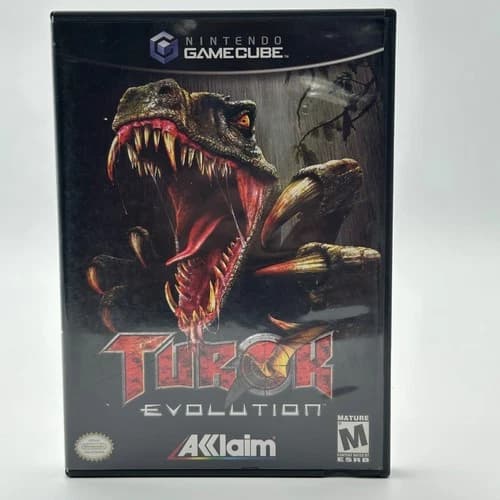 Turok Evolution Nintendo GameCube Complete CIB Tested