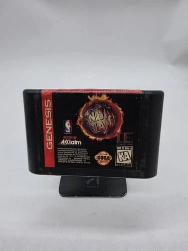 1994 NBA Jam T.E. Tournament Edition Sega Genesis Video Game - Cartridge Only