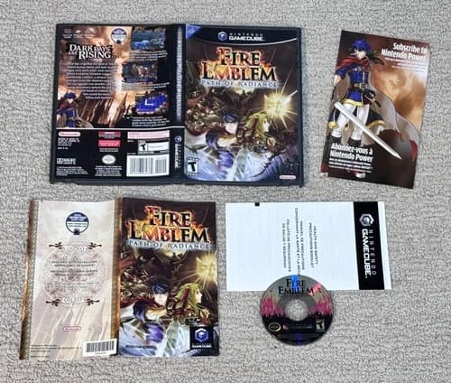 Fire Emblem Path of Radiance (Nintendo GameCube) Complete Game CIB - Authentic