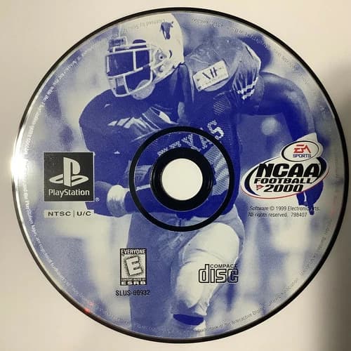 NCAA Football 2000 PS1 Sony PlayStation 1 Disc Only