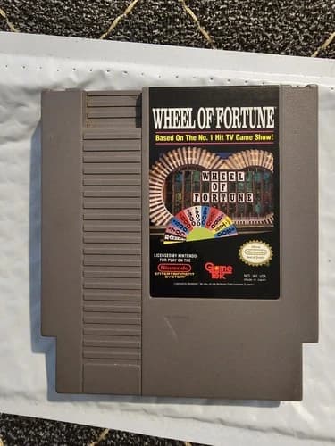Nintendo NES - Wheel of Fortune - Cartridge Only